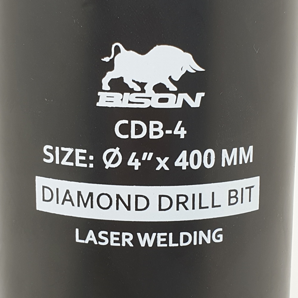 BISON กระบอกคอริ่งเจาะคอนกรีต รุ่น CDB-4  4"X400MM