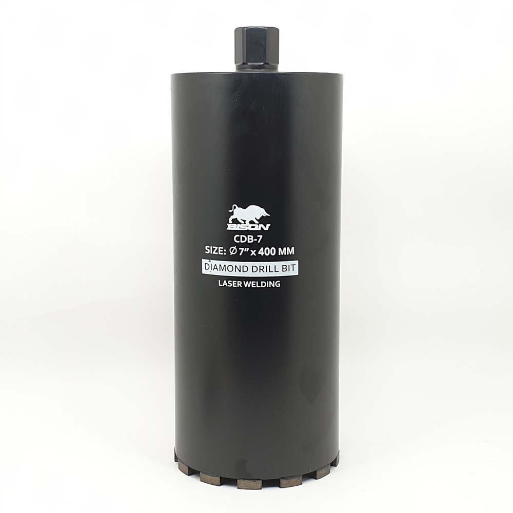 BISON กระบอกคอริ่งเจาะคอนกรีต รุ่น CDB-7  7"X400MM