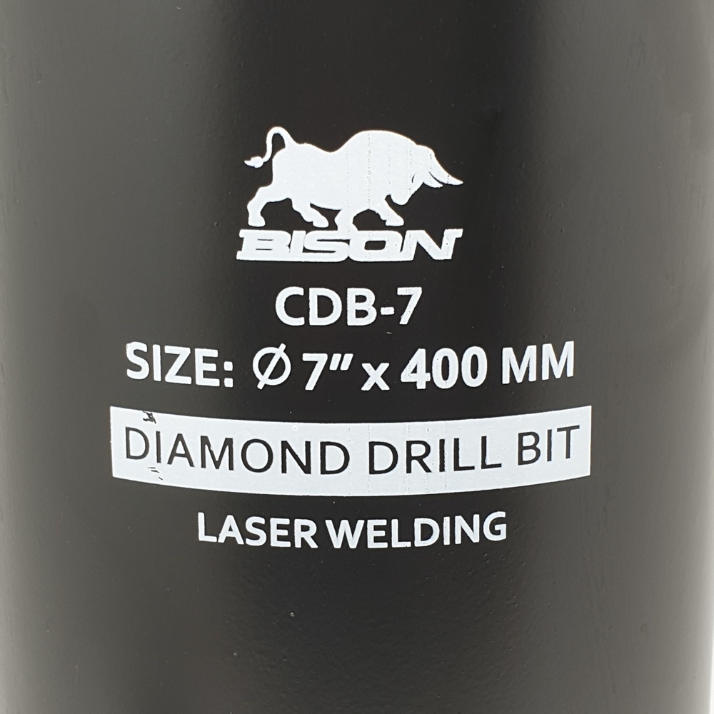 BISON กระบอกคอริ่งเจาะคอนกรีต รุ่น CDB-7  7"X400MM