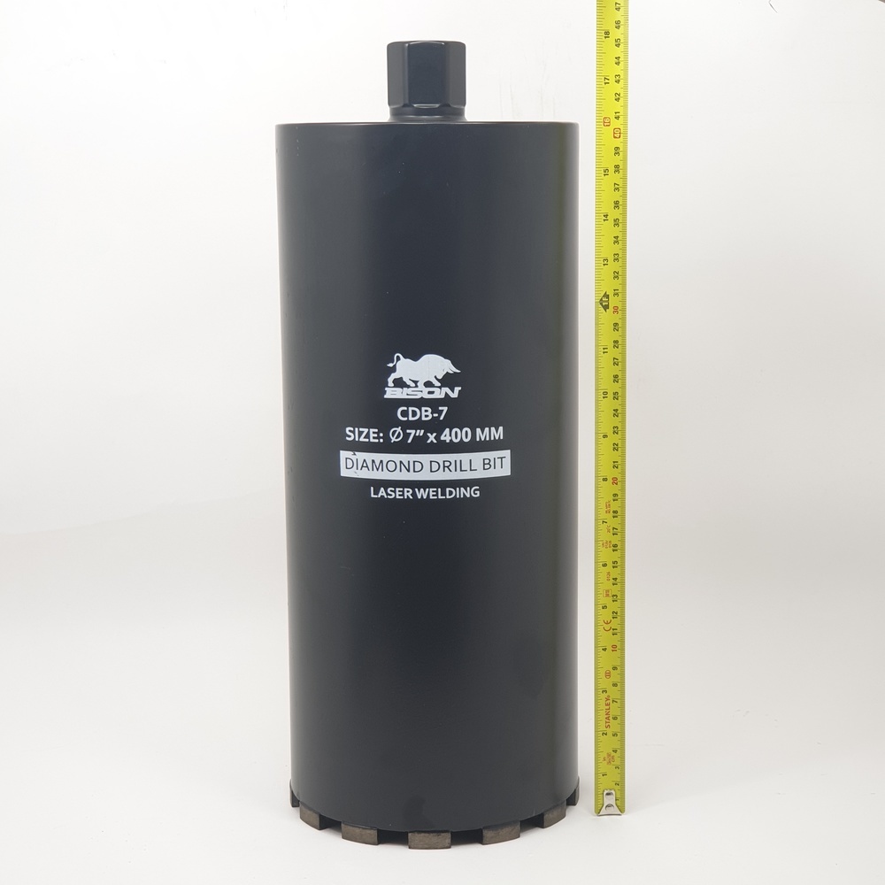 BISON กระบอกคอริ่งเจาะคอนกรีต รุ่น CDB-7  7"X400MM