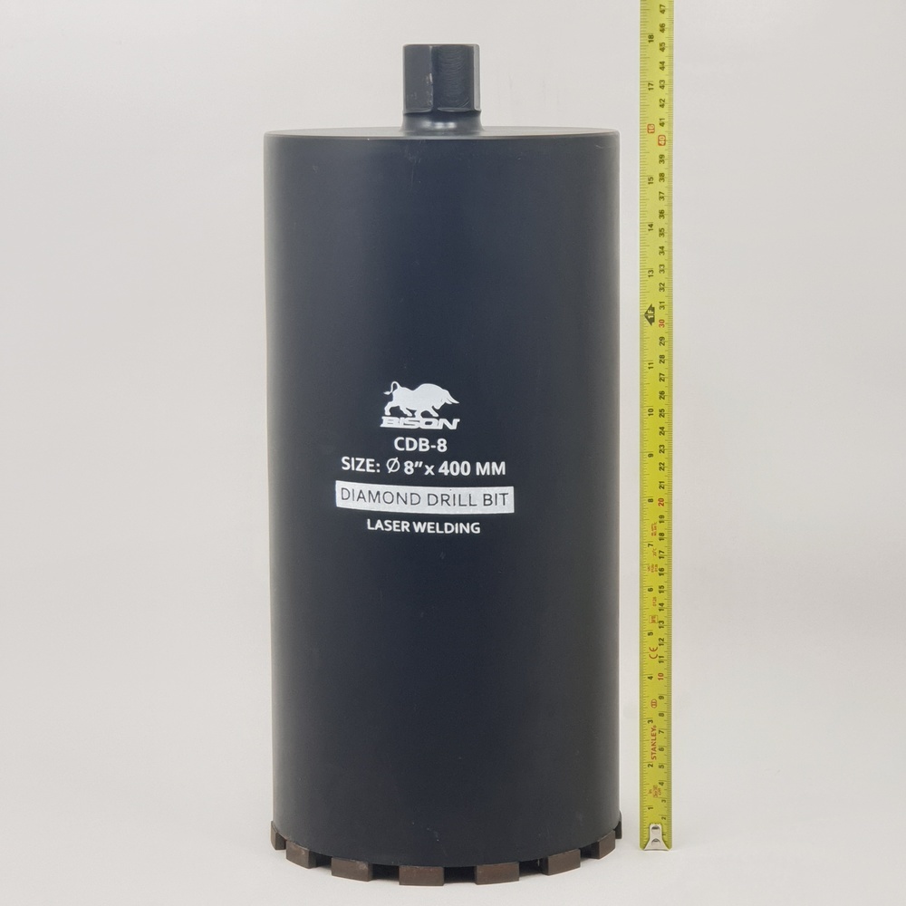 BISON กระบอกคอริ่งเจาะคอนกรีต รุ่น CDB-8  8"X400MM