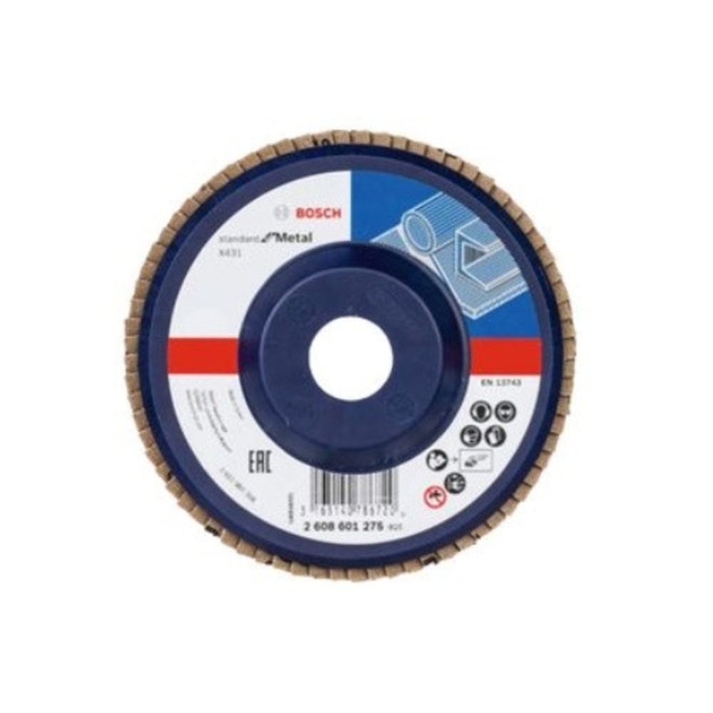 BOSCH กระดาษทรายซ้อนหลังอ่อน 4" P60