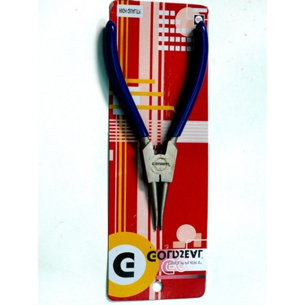 GOLDSEAL คีมถ่างแหวนชุบ ปากตรง 6นิ้ว