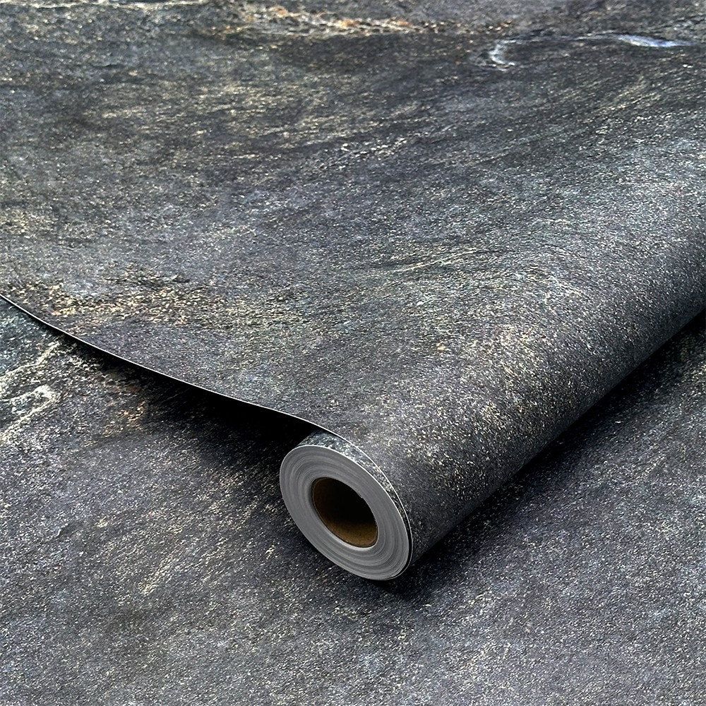 TAPIO วอลเปเปอร์แบบมีกาว ลายหินอ่อน รุ่น Marble-01 ขนาด 45x1000 ซม. สีเทา