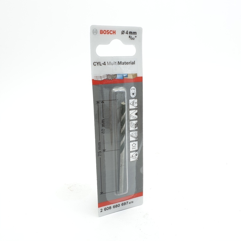 BOSCH ดอกเจาะอเนกประสงค์ก้านกลม CYL-4 : 4x40/70 มม.