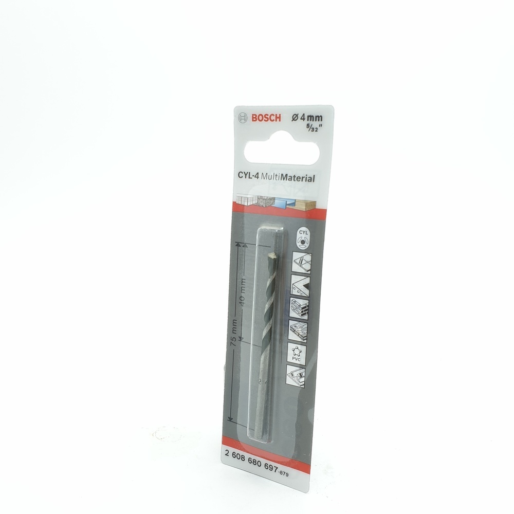 BOSCH ดอกเจาะอเนกประสงค์ก้านกลม CYL-4 : 4x40/70 มม.