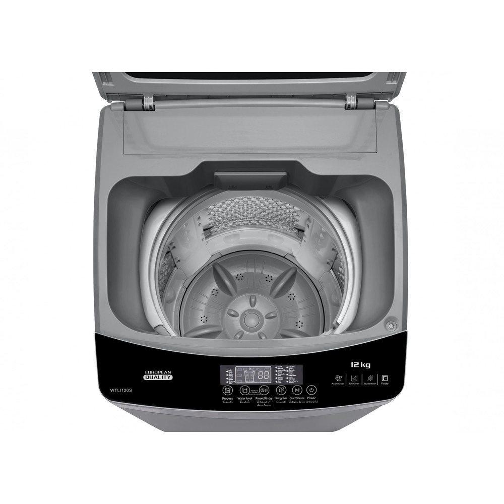 BEKO เครื่องซักผ้าฝาบน 12 กก. WTLI120S สีเทา