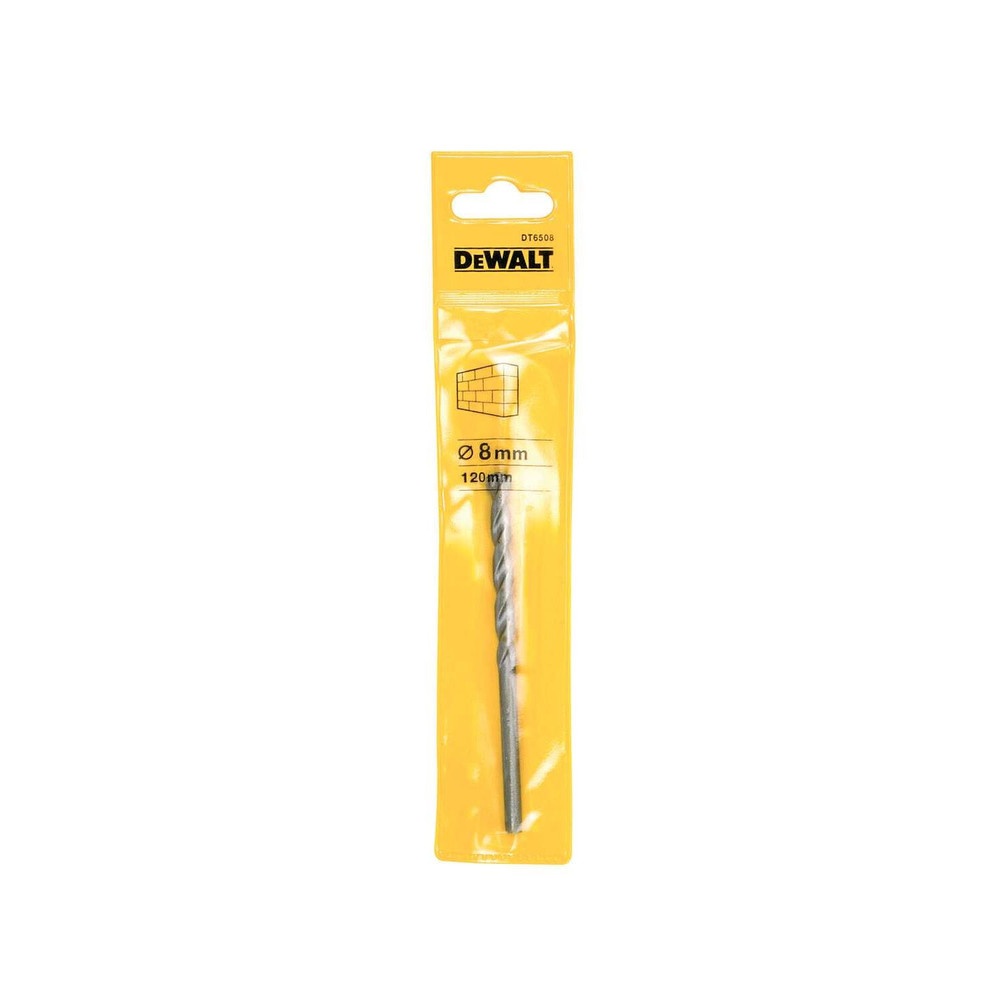 DEWALT ดอกเจาะคอนกรีตก้านกลม 8X120 มม.รุ่น DT6508-QZ