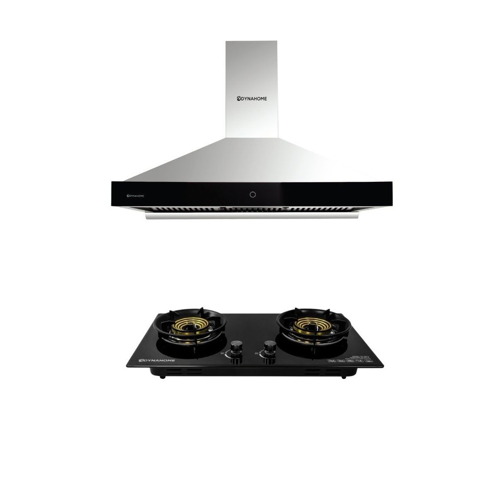 DYNAHOME ชุดเซ็ทเครื่องดูดควัน DH1890 + เตาแก๊ส DH2BTG