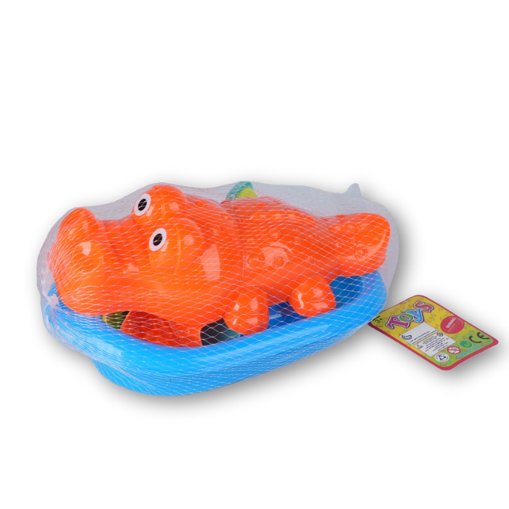 TOYS ของเล่นชุดรถเรือชายหาดและอุปกรณ์ 6 ชิ้น รุ่น 805-252A ขนาด 27x16x12 ซม. คละสี