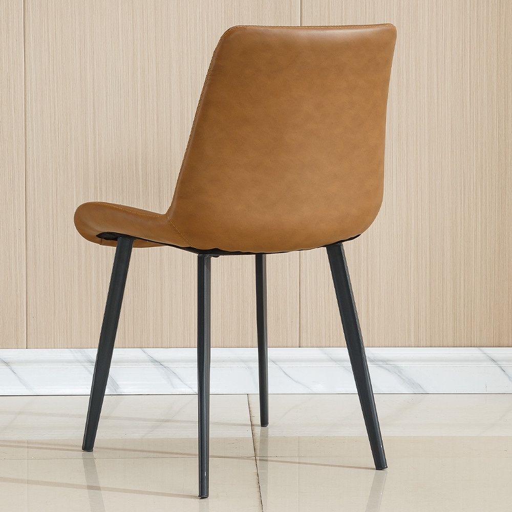DELICATO เก้าอี้รับประทานอาหาร รุ่น Suwari-02 ขนาด 51x58x83 ซม. สีน้ำตาล