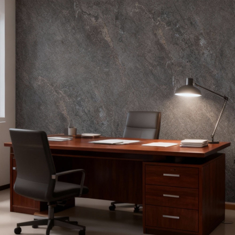 TAPIO วอลเปเปอร์แบบมีกาว ลายหินอ่อน รุ่น Marble-01 ขนาด 45x1000 ซม. สีเทา