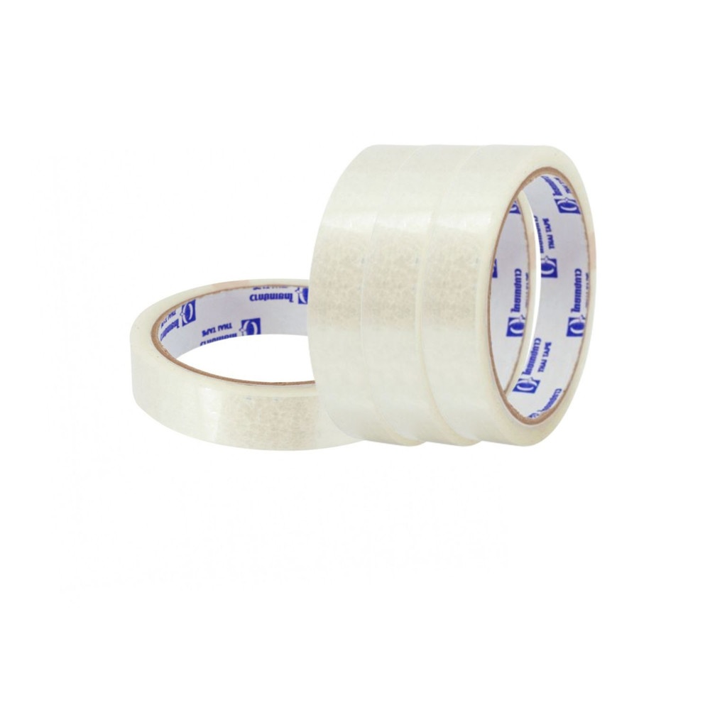 THAI TAPE เทปใส OPP แกน 3" ขนาด 18mm.x45Y. สีใส