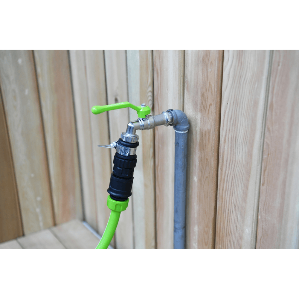 Tree O ข้อต่อสวมเร็ว+คลิปล็อค ขนาด3/4 รุ่นGLB-621319-0 สีเขียวดำ