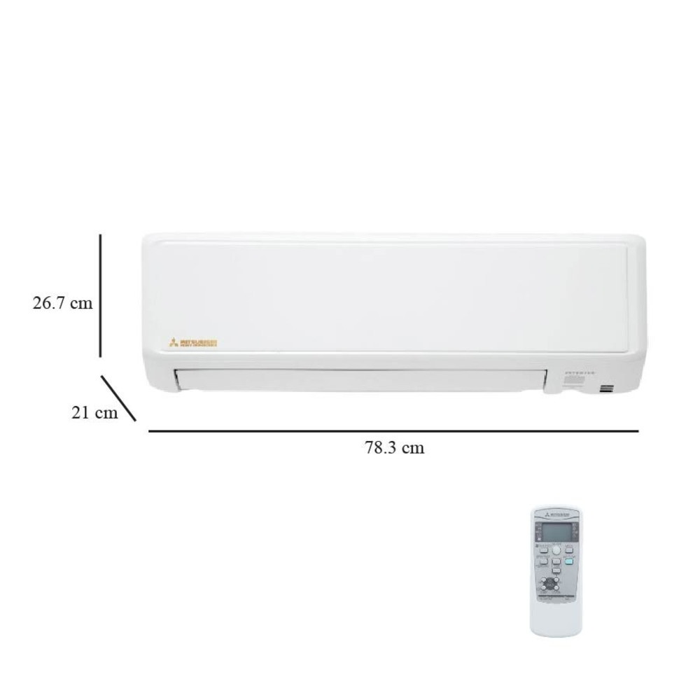 MITSUBISHI HEAVY DUTY เครื่องปรับอากาศติดผนัง Inverter ขนาด 12478 BTU รุ่น DXK13YYP-W1 สีขาว