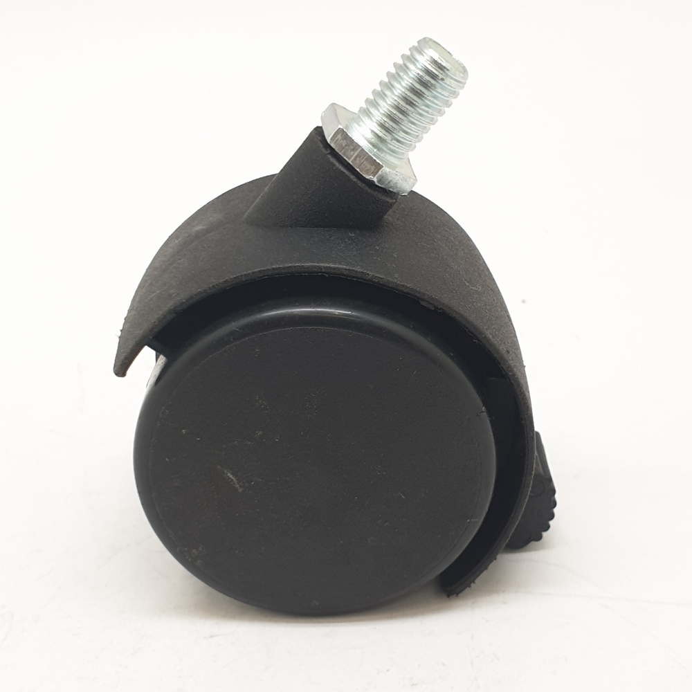 KAMPER ล้อเกลียวหมุน Black Nylon มีเบรค 50มม (2นิ้ว) รุ่น TWTB-50

