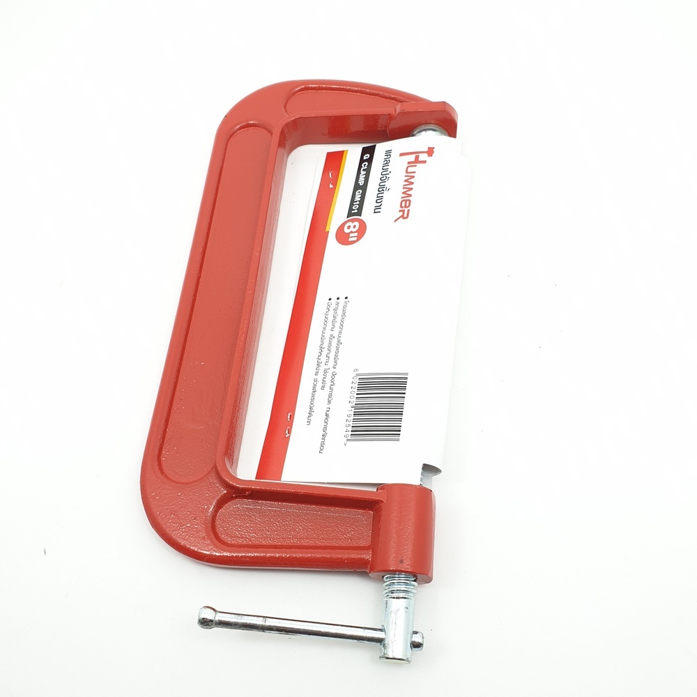 HUMMER ปากกาจับชิ้นงานรูปตัวซี (C-Clamp) ขนาด 8" รุ่น GM101