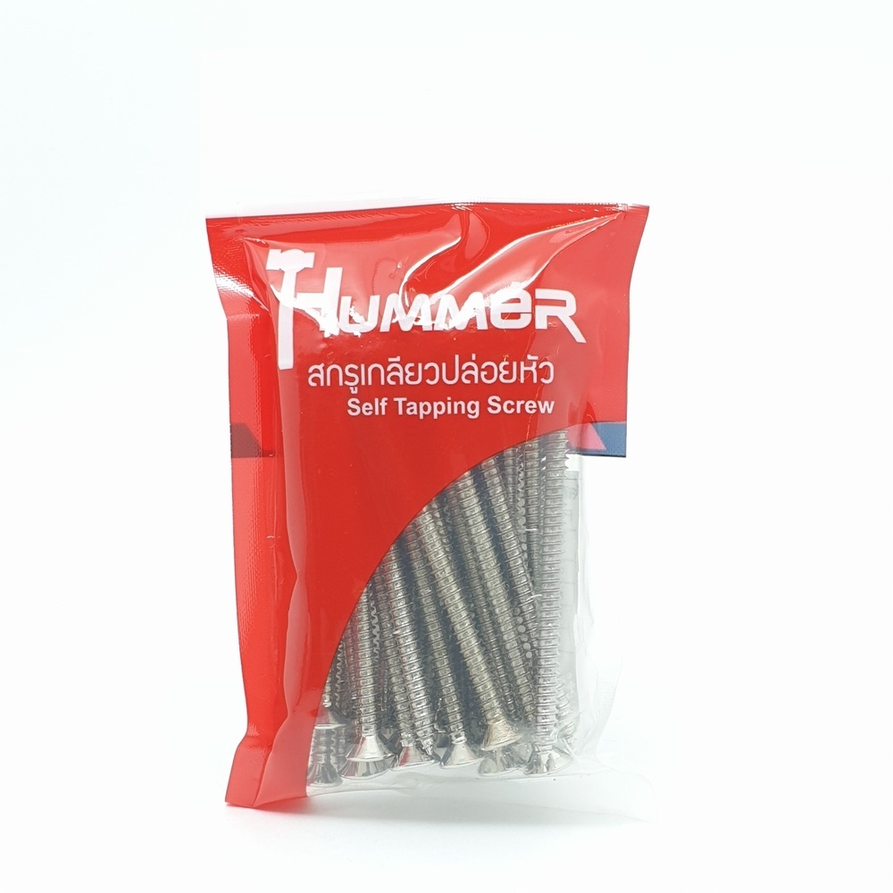 HUMMER สกรูเกลียวปล่อยหัว F-HM1030 ขนาด 10x3" (25ตัว/แพ็ค)