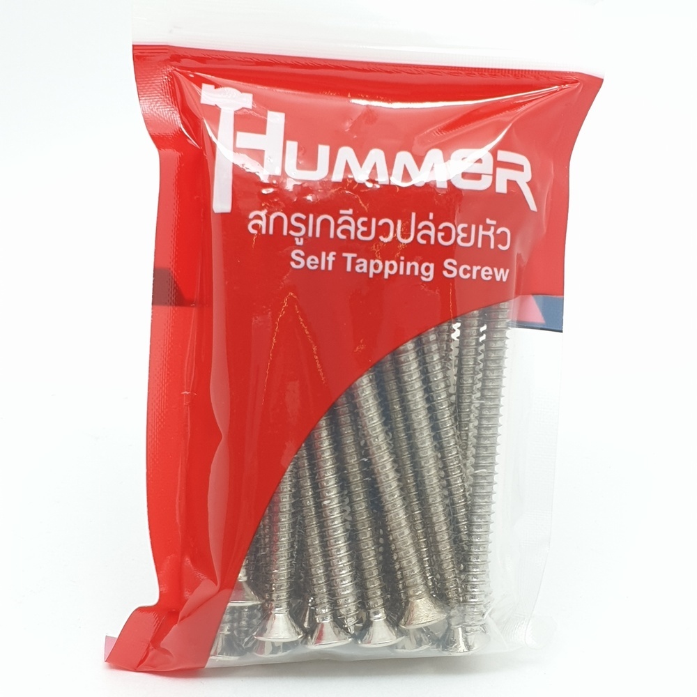 HUMMER สกรูเกลียวปล่อยหัว F-HM1030 ขนาด 10x3" (25ตัว/แพ็ค)
