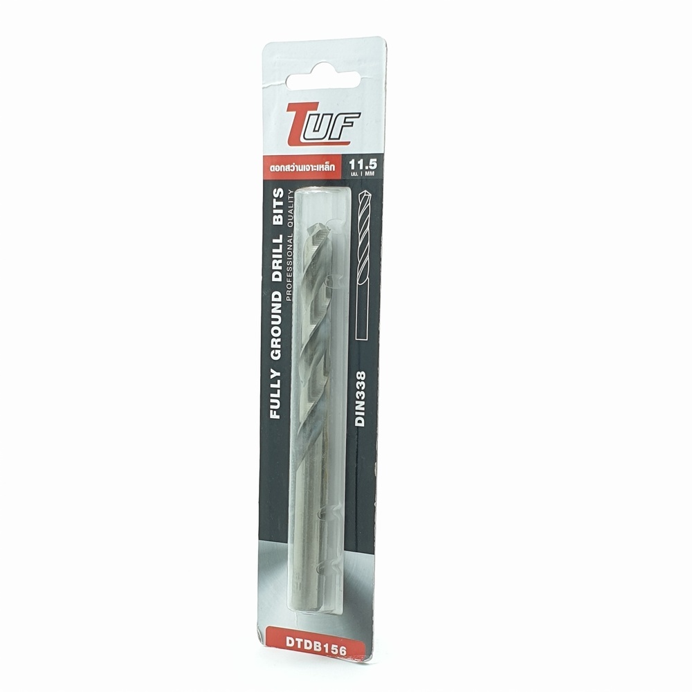 ดอกสว่านเจาะเหล็ก (มาตรฐานDIN338) รุ่น DTDB156 11.5mm.