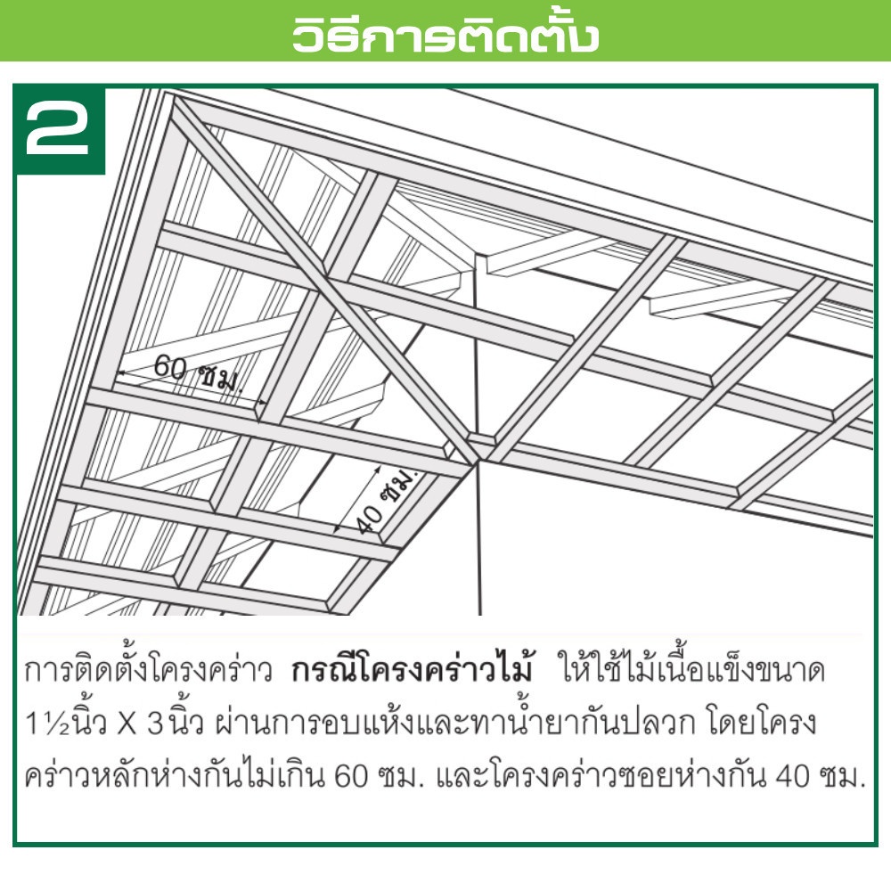 ดูร่าวัน ไม้ระแนง ลายไม้ 0.8x7.5x300 ซม. สีไม้สน