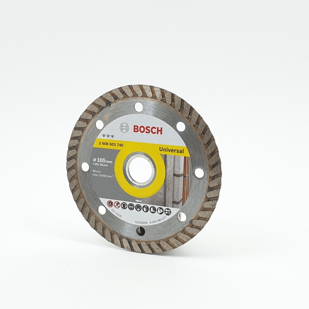 BOSCH ใบเพชร 4 นิ้ว ตัดกระเบื้อง/คอนกรีต/แกรนิต Universal Turbo รุ่น #740