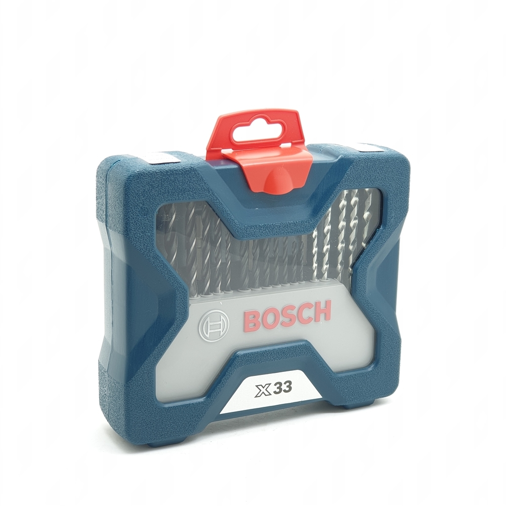 BOSCH ชุดดอกไขควงและดอกเจาะ X-Line 33 ชิ้น สีน้ำเงิน