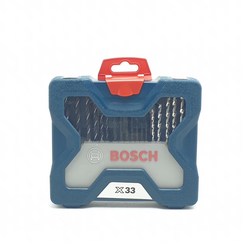 BOSCH ชุดดอกไขควงและดอกเจาะ X-Line 33 ชิ้น สีน้ำเงิน