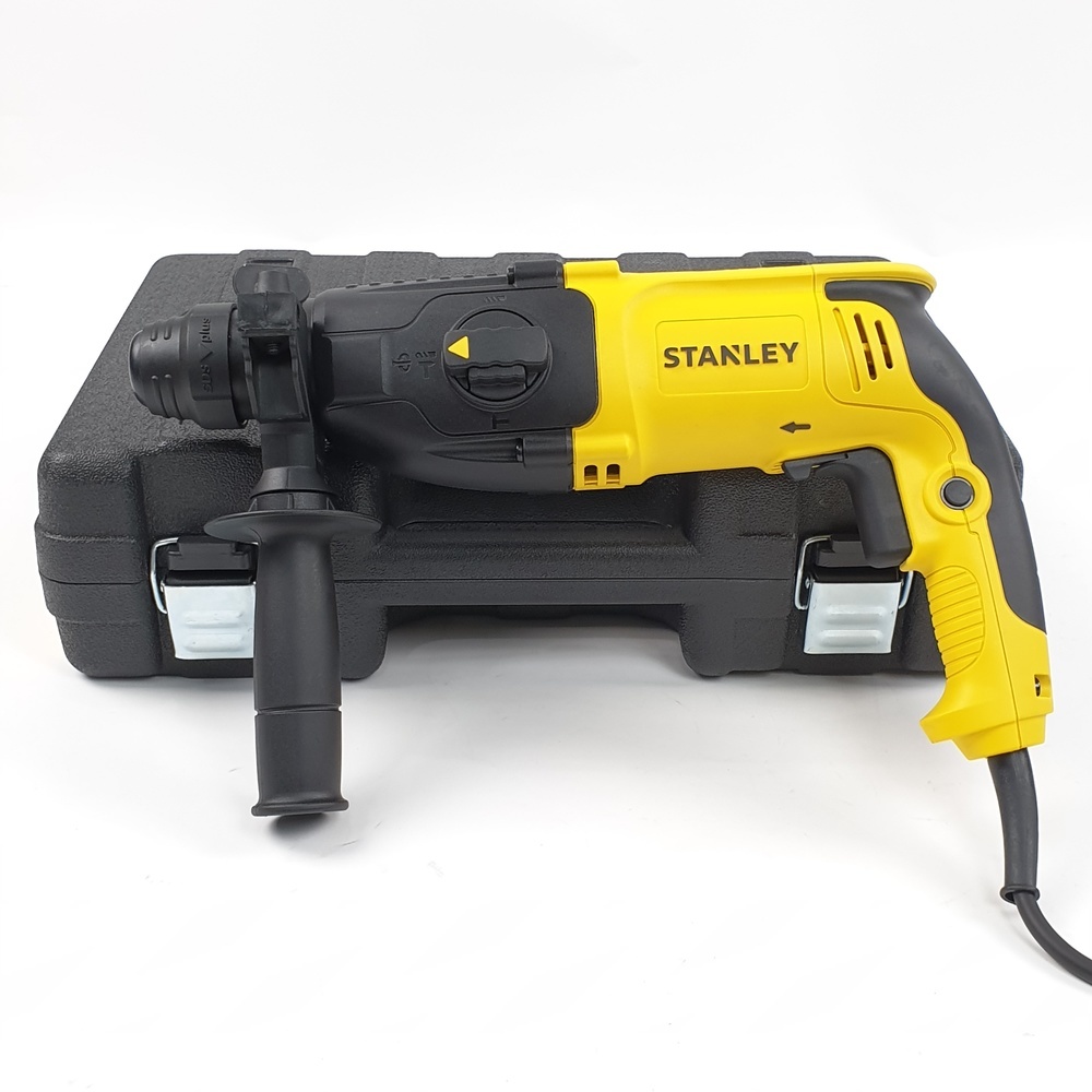 STANLEY สว่านโรตารี่ 3 ระบบ 26มม. 800W รุ่น SHR263KA-B1 แถมดอกสว่าน 6 ชิ้น