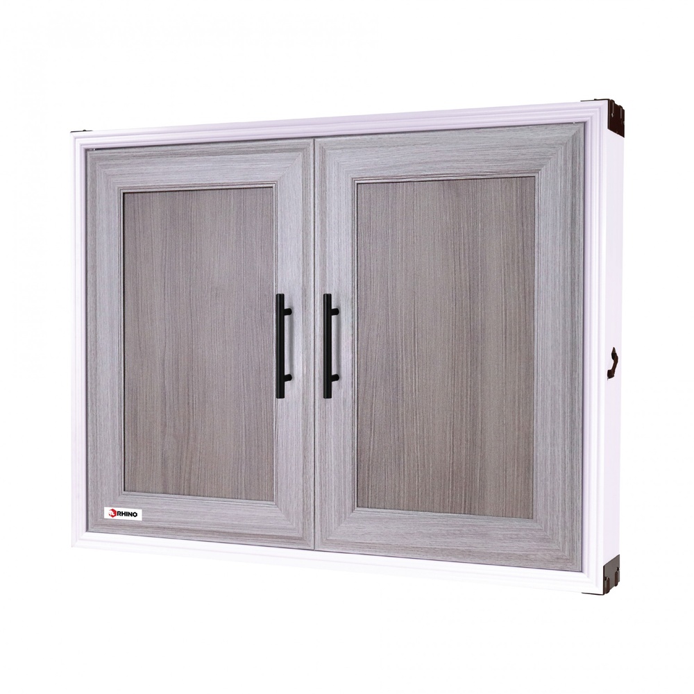 WT บานซิงค์คู่ CBD ขนาด 86.20x10x65.40 ซม.สี I GRAY