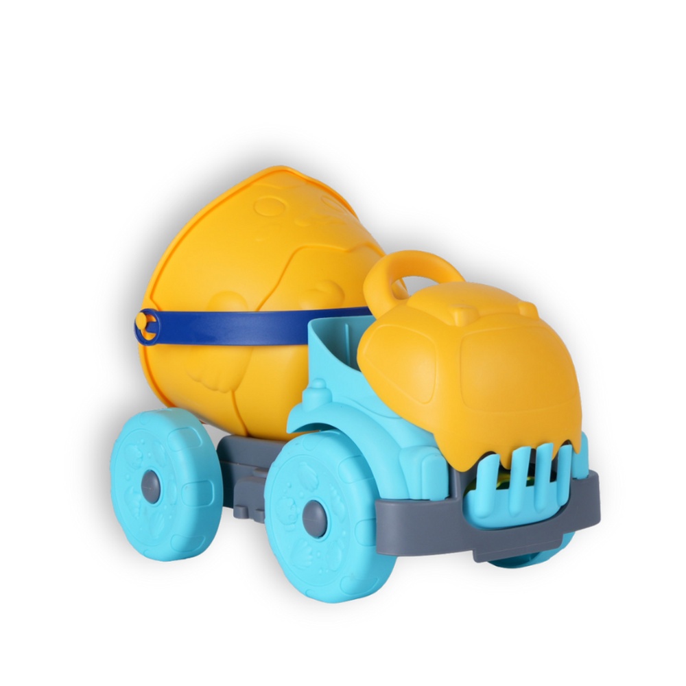 TOYS ของเล่นชุดรถบรรทุกชายหาดและอุปกรณ์ 8 ชิ้น รุ่น HG-1227 ขนาด 28x16x22 ซม. คละสี