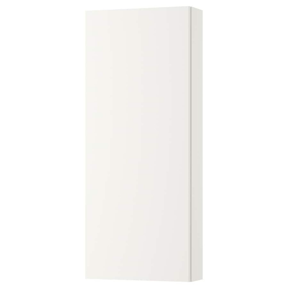 Verno ตู้พร้อมชั้นวางของกระจกทรงสูง รุ่น DCZ003 ขนาด 40x96x14 ซม. สีขาว