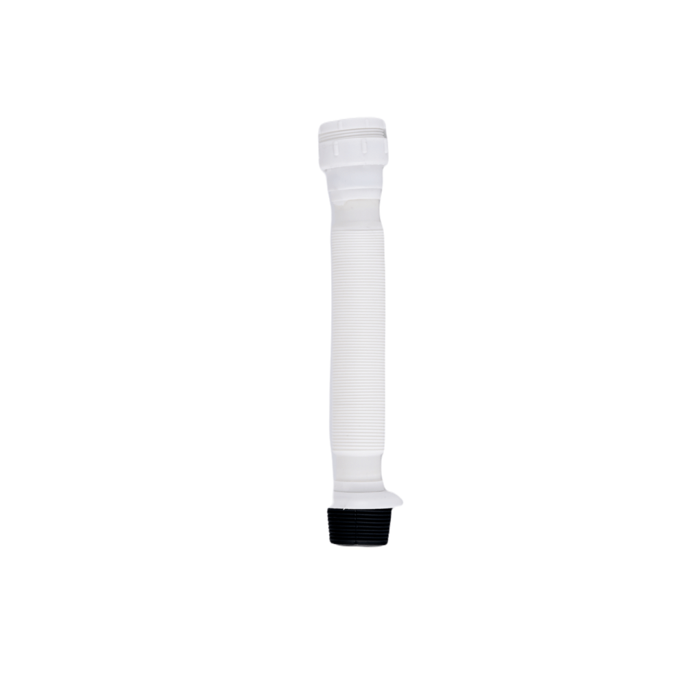 Verno ท่อย่นน้ำทิ้งพลาสติกแบบยืดหดได้ รุ่น PQS-QL2073 ขนาด 120 ซม. สีขาว