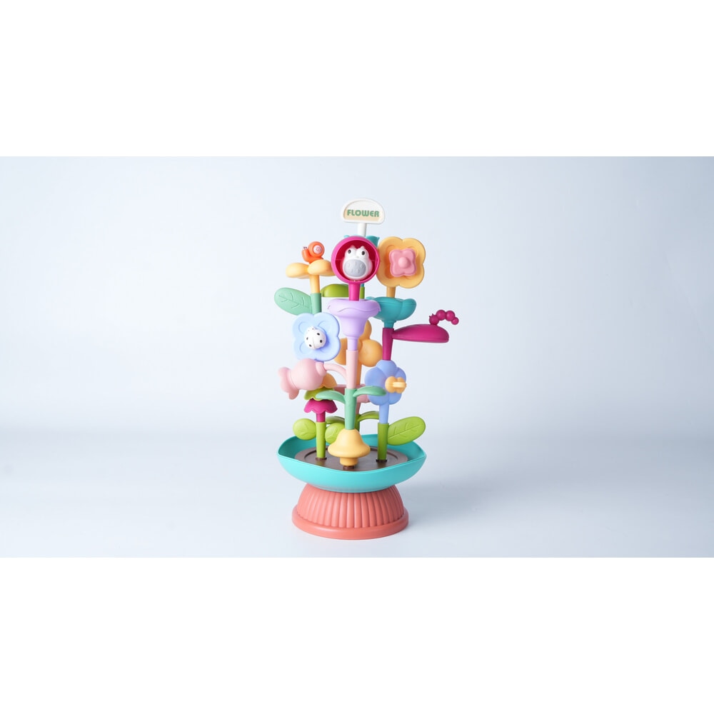 TOYS ของเล่นชุดตัวต่อกระถังต้นไม้ 41ชิ้น #953A ขนาด(21x19x19ซม.)