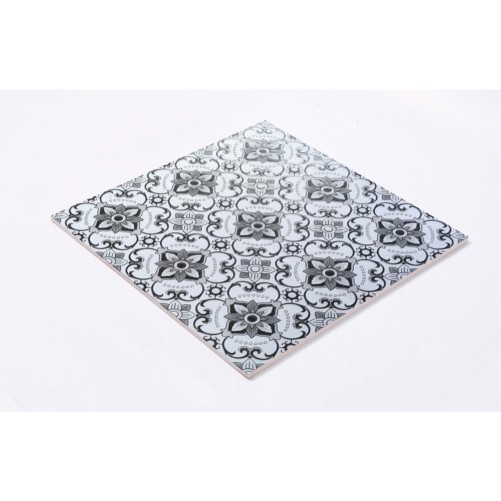 Marbella กระเบื้องเซรามิคปูพื้น 40X40 ซม. รุ่น โคเช่-เกรย์ HP4411 Satin (12P)
