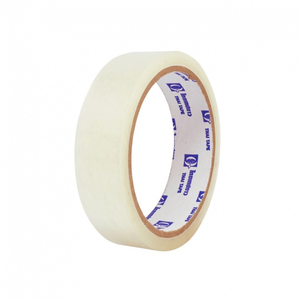 THAI TAPE เทปใส OPP แกน 3" ขนาด 24mm.x45Y. สีใส