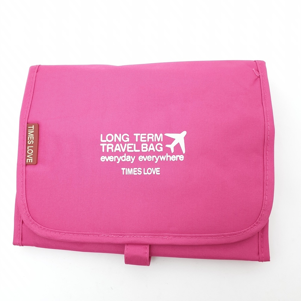 กระเป๋าจัดระเบียบแยกชิ้นได้ รุ่น ZRH-019-FS ขนาด 23.5x18x3 cm สีชมพูบานเย็น
