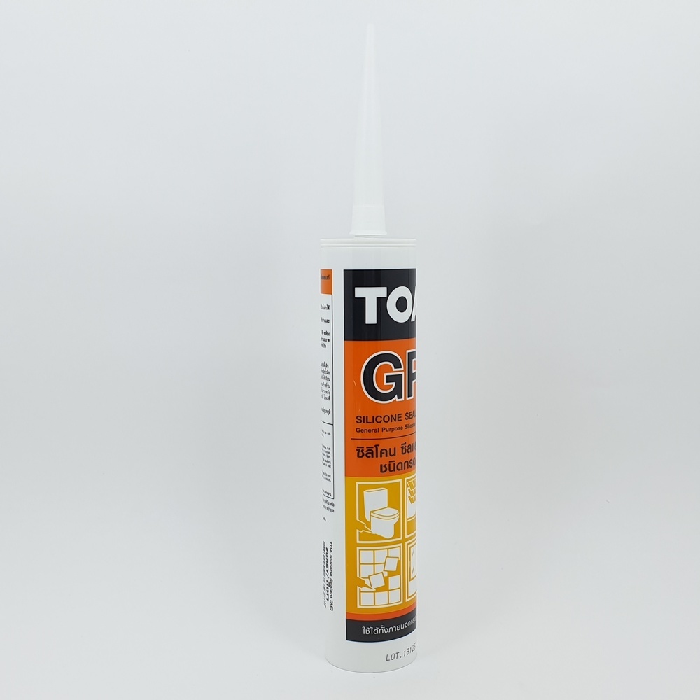 ทีโอเอ ซิลิโคนซีลแลนท์ ชนิดกรด  หลอด #สีเทา
