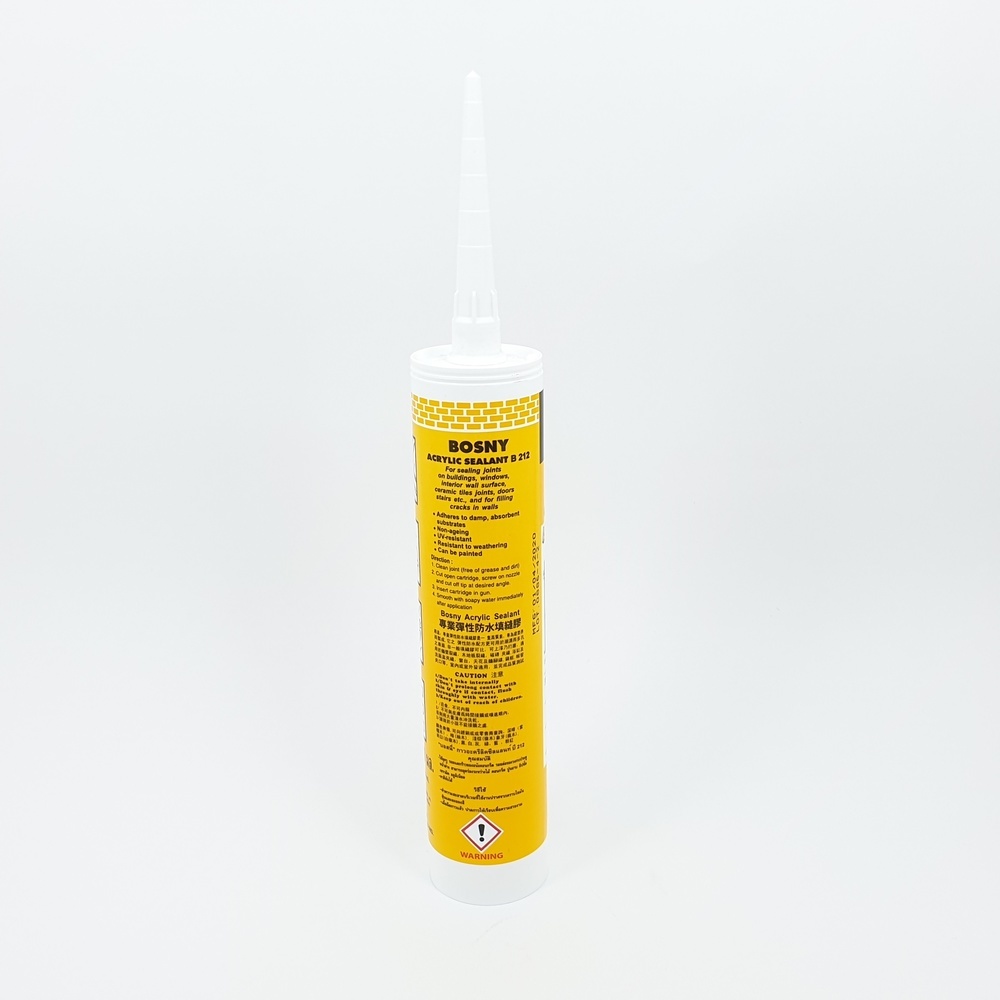 BOSNY อะครีลิค ซิลแลนท์ B212 300 มล. สีขาว