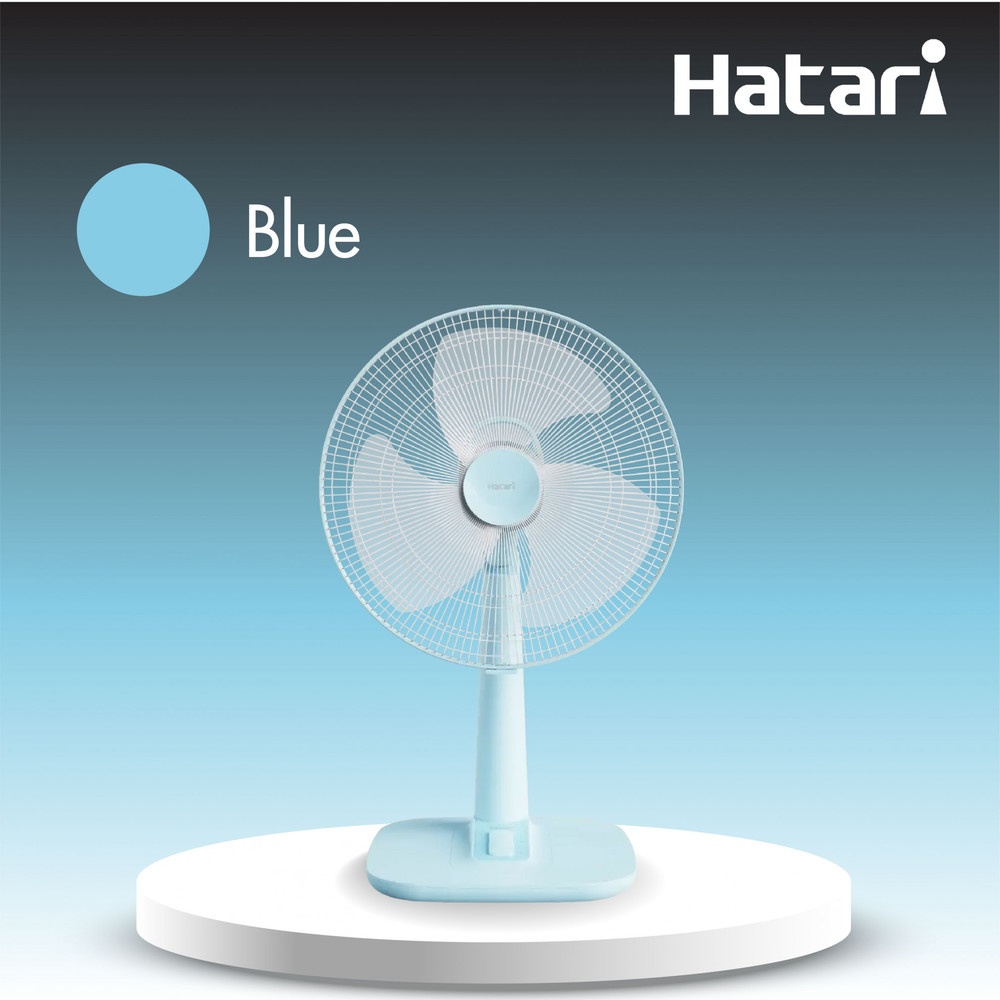 HATARI พัดลมตั้งโต๊ะ 18" T18M1 ฟ้า