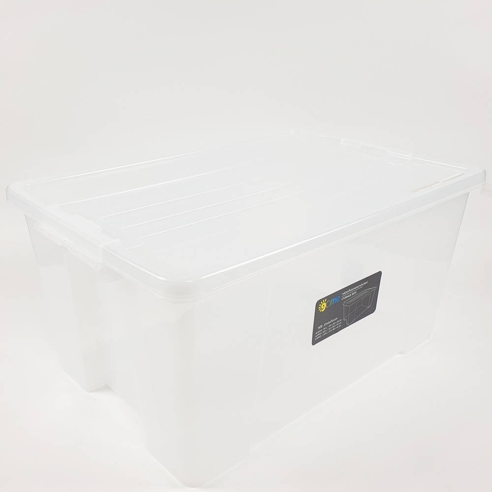 GOME กล่องอเนกประสงค์ 40L ขนาด 39x58.5x28cm. รุ่น 6653 สีใส