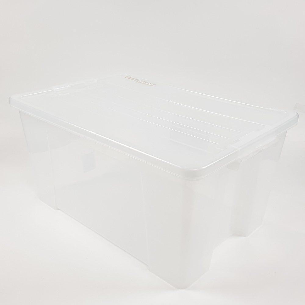 GOME กล่องอเนกประสงค์ 40L ขนาด 39x58.5x28cm. รุ่น 6653 สีใส