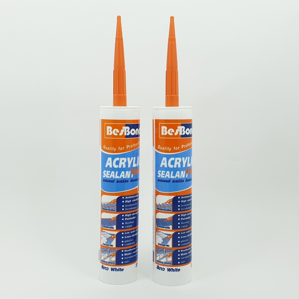 BESBOND อะคริลิค Arylic Plus 300 ml. สีขาว