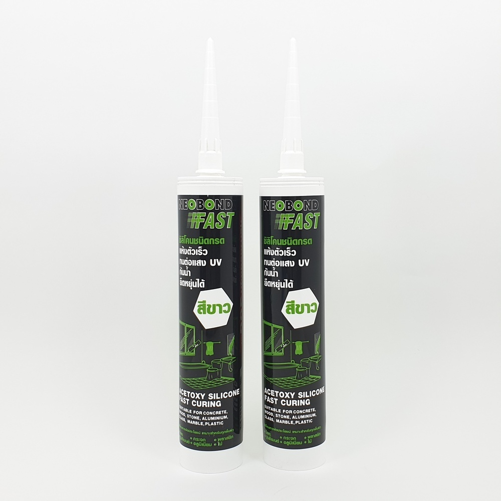 NEOBOND ซิลิโคนแห้งเร็ว Neobond Fast 300 ml. สีขาว