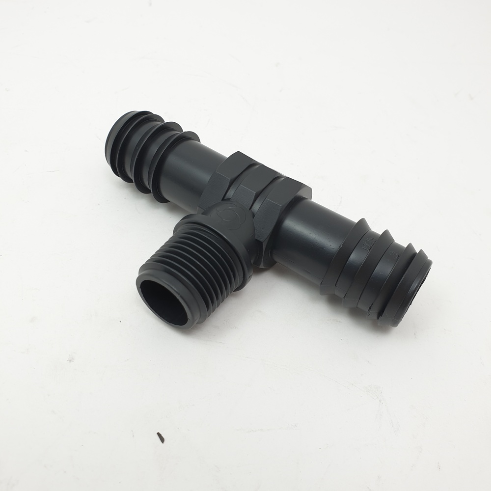 Super Products TM สามทางแปลง เกลียวนอก 25 x 1/2" x 25 (10 ตัว/แพ็ค)