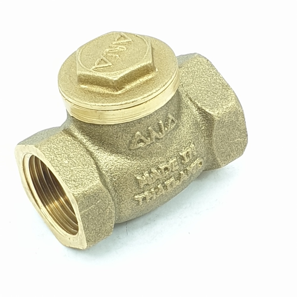 ANA เช็ควาล์วสวิงทองเหลือง 1" ยาง NBR รุ่น E111