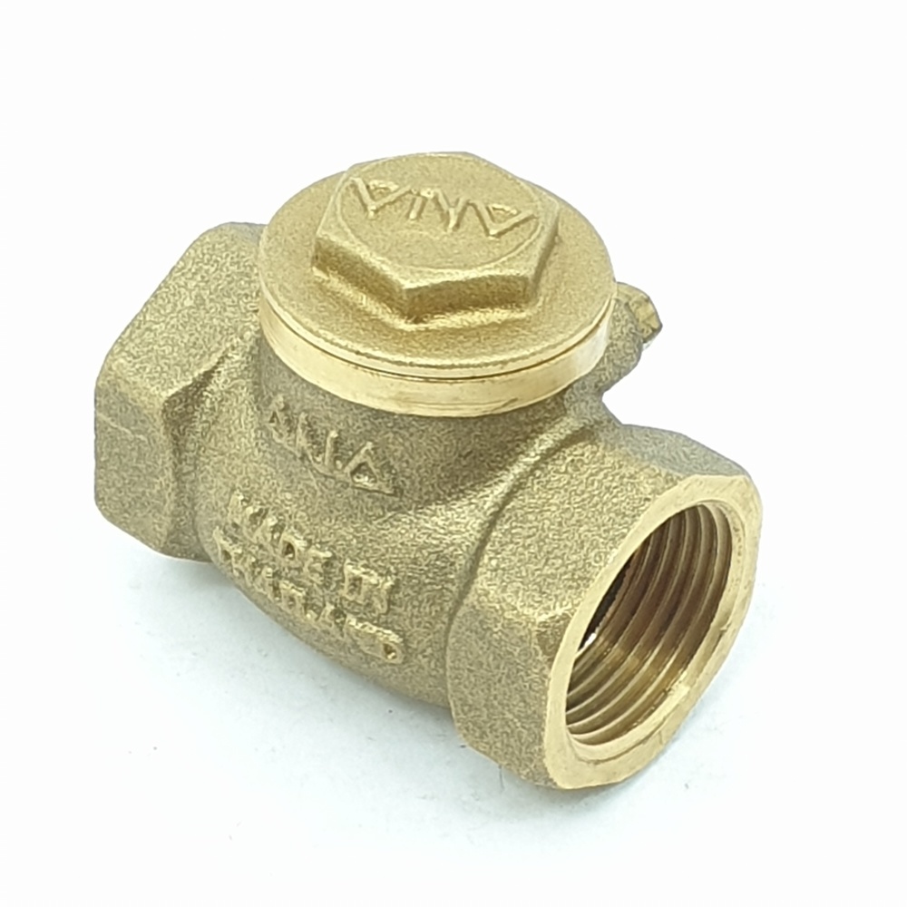 ANA เช็ควาล์วสวิงทองเหลือง 1" ยาง NBR รุ่น E111