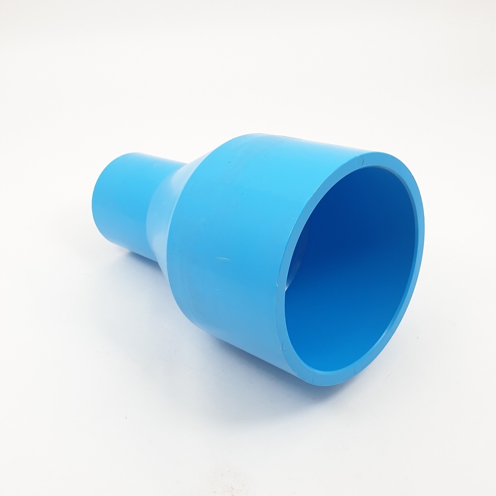 SCG ข้อต่อตรงลด หนา 3"x1 1/2"(80x40) ชั้น 13.5 สีฟ้า