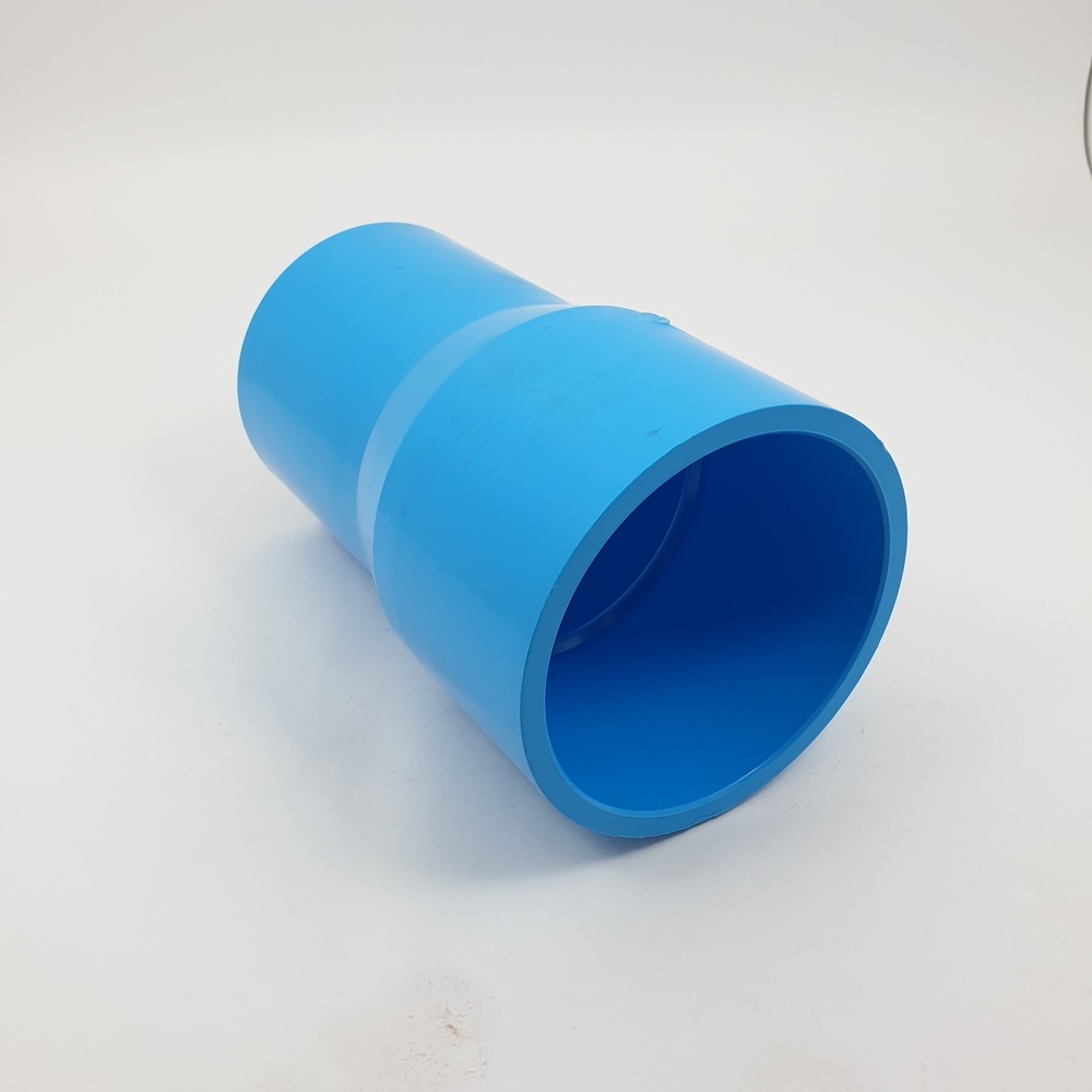 SCG ข้อต่อตรงลด หนา 3"x2 1/2"(80x65) ชั้น 13.5 สีฟ้า