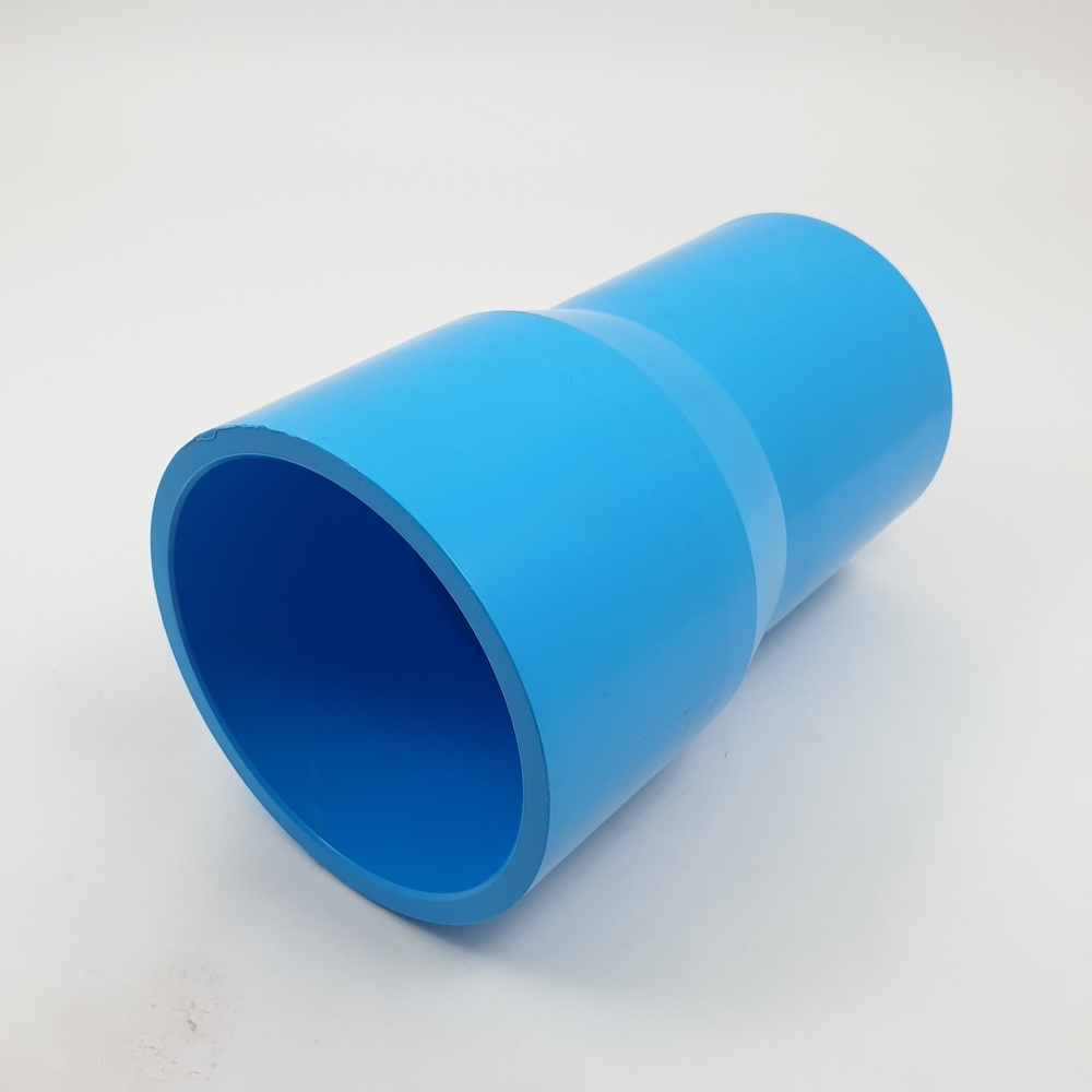 SCG ข้อต่อตรงลด หนา 3"x2 1/2"(80x65) ชั้น 13.5 สีฟ้า